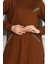 Püskül Detaylı Tunik Pantolon Ikili Takım 20042-07 Taba 4