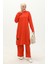 Iki Ip Tunik Pantolon Ikili Takım 0044-12 Oranj 1