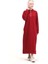 Balıkçı Yaka Spor Elbise 0282-07 Bordo 2