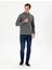 Erkek Antrasit Melanj Sweatshirt 50293454-VR081 4