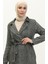 Balıksırtı Desen Kuşaklı Kap 0260-03 Siyah Beyaz 3
