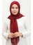 Plainhanky Düz Eşarp 1315PLN-25 Koyu Bordo 1