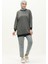 Bisiklet Yaka Sweatshirt 23012-01 Antrasit 2