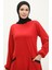 Iki Iplik Cepli Elbise 0274-03 Bordo 3