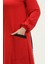 Iki Iplik Cepli Elbise 0274-03 Bordo 4