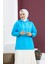 Kapüşonlu Sweatshirt 23002-02 Turkuaz 1