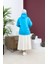 Kapüşonlu Sweatshirt 23002-02 Turkuaz 5