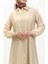 Aerobin Kumaş Tunik Pantolon Ikili Takım 0244-04 Bej 4