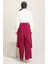 Dökümlü Pantolon Etek 3350-03 Fuşya 3