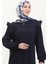Fırfırlı Ferace 1055-05 Lacivert 3