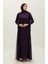 Payetli Abiye Elbise 5345A-06 Mor 2