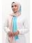 Karaca Üç Renkli Şal 81049-18 Taş Mavi 2