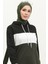 Kapüşonlu Tunik 23034-01 Siyah Haki 3