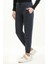 Fermuarlı Cepli Jogger Eşofman Altı 23016-01 Indigo 3