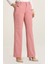 Yandan Cepli Likrali Pantolon 6555-05 Pudra 1