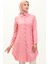 Cepli Düğmeli Tunik 6472-19 Pembe 1