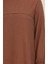 Kolu Lastikli Tunik Pantolon Ikili Takım 1005-05 Kahverengi 5