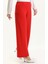 Beli Lastikli Bol Paça Pantolon 2951-17 Kırmızı 1