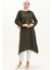 Kolyeli Tunik 2323-03 Haki 2