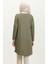 Rahat Kesim Desenli Salaş Tunik 8713A-01 Yeşil 5