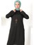 Kolyeli Tunik Pantolon Ikili Takım 8585-01 Siyah 4