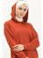Kapüşonlu Spor Tunik 3007-21 Kiremit 3