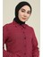 Ekose Viskon Emprime Tunik 6561-05 Fuşya 4