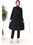 Büzgülü Tunik 0699-10 Mor 2