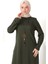 Kolyeli Tunik Pantolon Ikili Takım 8585-07 Haki 5