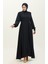 Dantel Detaylı Mevlana Ferace 5069-02 Lacivert 2