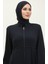 Dantel Detaylı Mevlana Ferace 5069-02 Lacivert 3