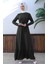 Kuşaklı Elbise 0582-04 Haki 1
