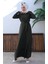 Kuşaklı Elbise 0582-04 Haki 2