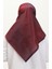 Düz Eşarp 1266-60 Koyu Bordo 2