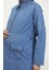 Tensel Kumaş Cepli Hamile Tunik 2700127-02 Kot Mavi 4
