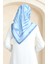 Soft Pamuk Eşarp 19092-05 Indigo Kot Mavi 3