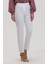 Düz Paça Pantolon 1153-04 Beyaz 2
