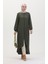 Asimetrik Kesim Fermuarlı Tunik 1047-02 Haki 1