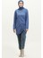 Büzgülü Tunik 23065-02 Saks 1