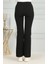Ispanyol Paça Pantolon 7094-01 Siyah 4