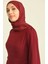 Büzgülü Abiye Elbise 5712-04 Bordo 4
