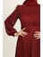 Payetli Abiye Elbise 5408-06 Bordo 4