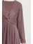 Simli Abiye Elbise 5397-04 Lila 4