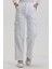 Kargo Cep Kot Pantolon 3030-02 Beyaz 2