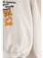 Bırakma Kendini-Kedi Baskılı Unisex 3 Iplik %100 Pamuklu Cepli Kapüşonlu Sweatshirt Hoodie 2