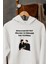 Introverted But Willing To Discuss The Fleabag Baskılı Unisex %100 Pamuk Kapüşonlu Sweatshirt Hoodie 1