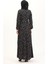 Belden Oturtmalı Viskon Elbise 0524-03 Siyah 5