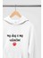 My Dog Is My Valentine Köpek Sever-Hayvan Dostları Hediyelik Baskılı Unisex Sweatshirt Hoodie 1