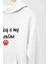 My Dog Is My Valentine Köpek Sever-Hayvan Dostları Hediyelik Baskılı Unisex Sweatshirt Hoodie 2