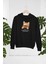 Canım Modum Baskılı Unisex 3 Iplik %100 Pamuklu Cepli Kapüşonlu Sweatshirt Hoodie 1